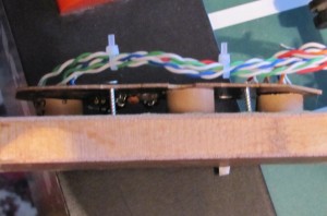 cut corc as a spacer